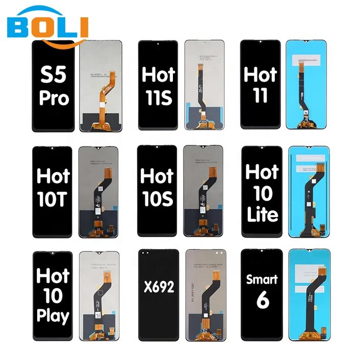 Factory Price Mobile Phone LCD Screen For Tecno Infinix Hot 12 Hot 12 Play X6817 Note 12i X6816 Display for Infinix LCD Screen