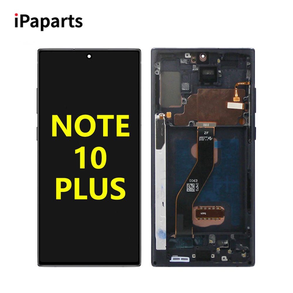 Original LCD OLED Display Touch Screen Replacement with frame for Samsung Galaxy Note 10 Plus N975