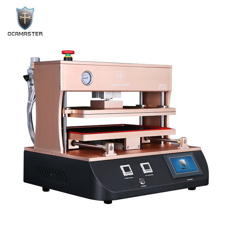 OCAmaster LCD Lamination Machine OM-K15 LCD Laminating OCA Lamination Machine with outside vacuum pump for All Screens Repairing