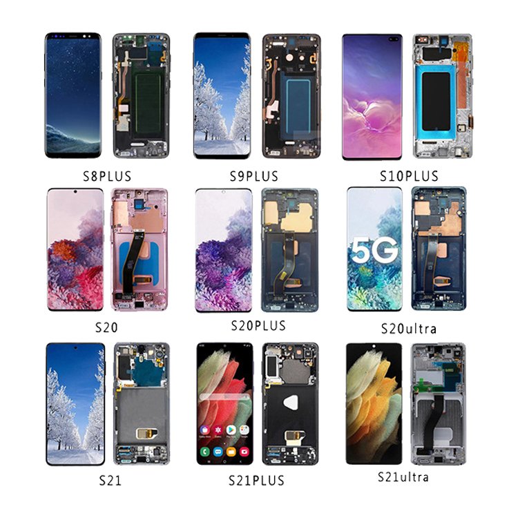 Cheap Mobile phone LCD touch screen for samsung s10plus lcd for samsung s10plus for samsung s10plus display lcd screen display