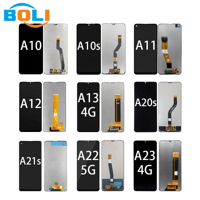 Wholesale original lcd for Samsung A01 A03 A04 A10S A11 A12 A14 A20 A21S A22 A23 A02S A13 4G 5G mobile phone lcd screen assembly