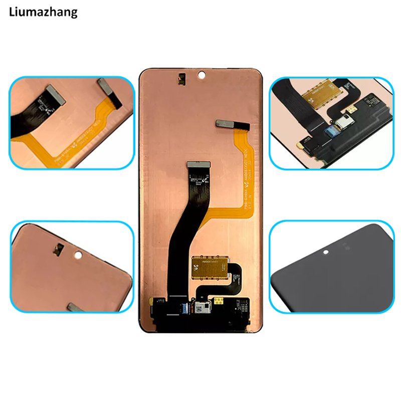 Original Mobile Phone LCDS For Samsung Galaxy S8 S9 S10 S10E S20 S21 S22 Plus Ultra Display Touch Screen Assembly With Dots