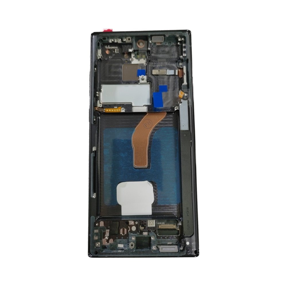 Sam S22 Ultra Frame Screen Replacement Mobile Phones LCDs 1-Year Touch Display Digitizer Assembly