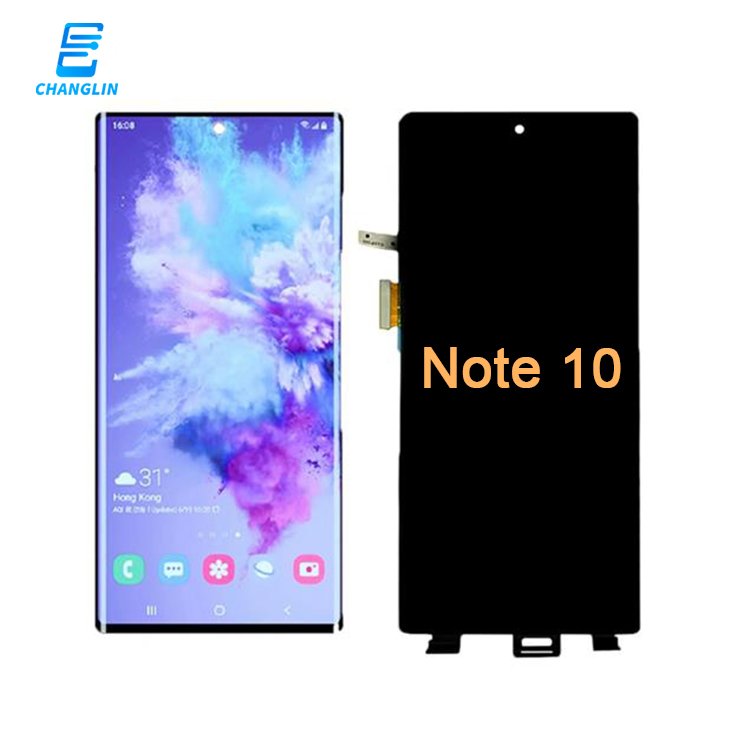 mobile phone lcds for samsung displays screen producer For Samsung Note 10 screen replacement