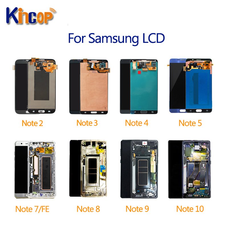 For Samsung Galaxy Note Series lcd Display Replacement Touch Screen Digitizer Assembly For Samsung Note Series lcd