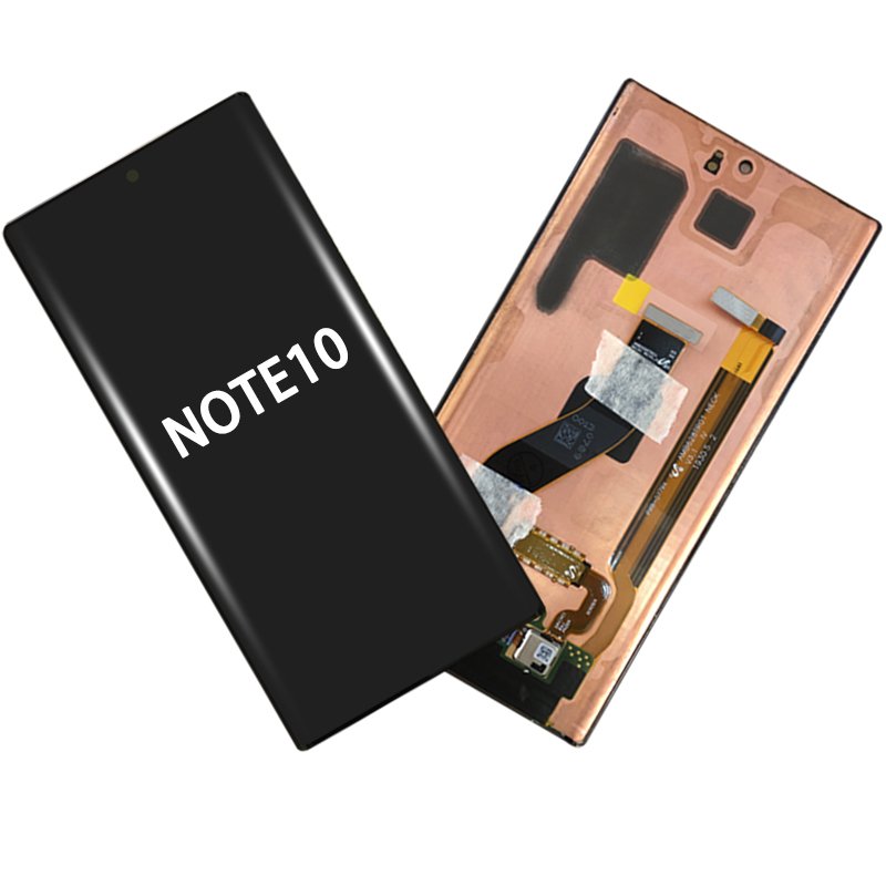 mobile phone Lcd Touch Screen Display For Samsung Note 10 LCD Touch screen Display replacement For Samsung Note10 phone oled