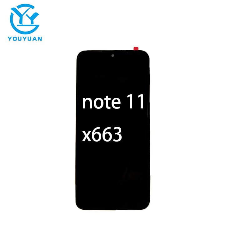 Wholesale lcd for infinix note 11 screen display x663 mobile phone lcd screen replacement