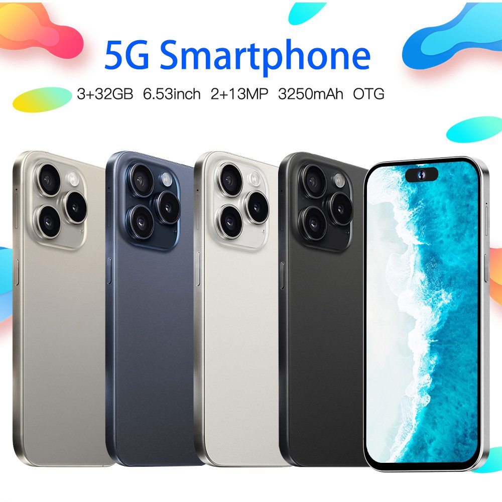 Slimoro Original 5G Smartphone Smartphone Deal Telefone Cell Phone Smartphone 15 Android Feature Gaming Mobile Phone Cheap Phone