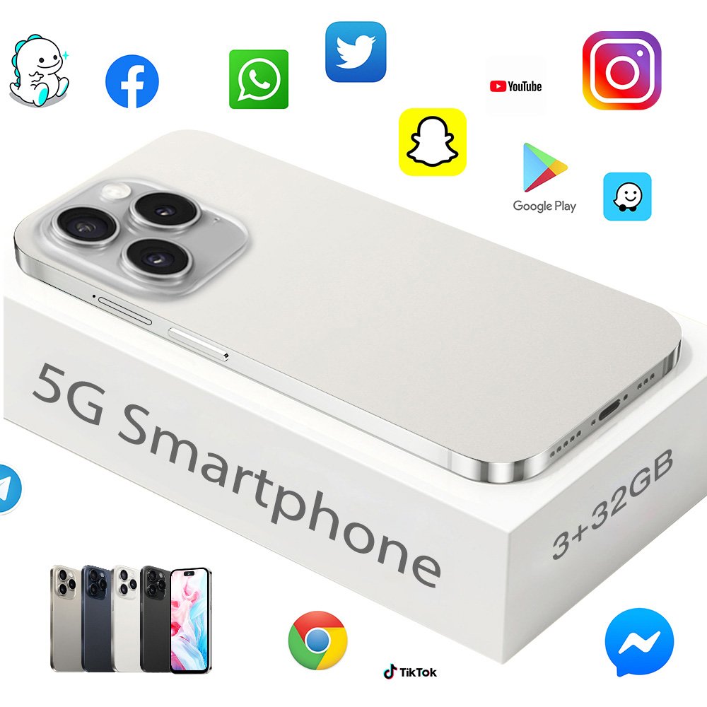 Slimoro Original 5G Smartphone Smartphone Deal Telefone Cell Phone Smartphone 15 Android Feature Gaming Mobile Phone Cheap Phone