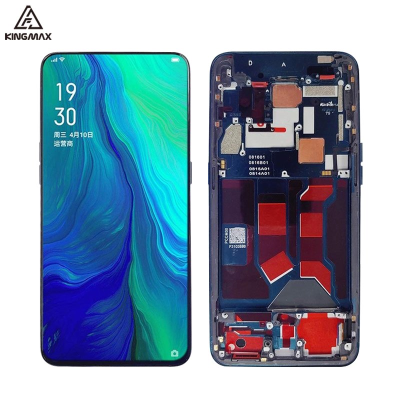 6.6" Amoled Screen Replacement for Oppo Reno 10x Zoom LCD Display CPH1919 PCCM00 OPPO Touch Screen Panel with Frame Fingerprints