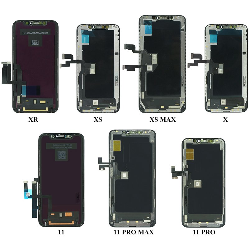 original mobile phone lcd display for iphone x xr screen replacement for iphone 13 14 15 pro max led screen oled incell