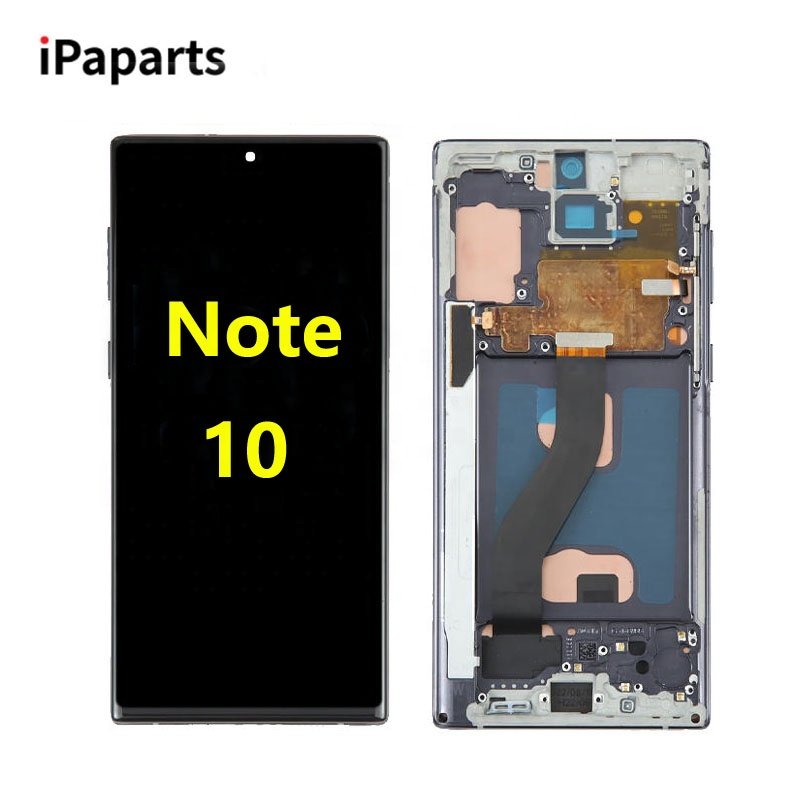 Low Price Original Brand New Mobile Phone Lcds For Samsung Galaxy Note10 Display Touch Screen For Galaxy Note 10 Incell TFT