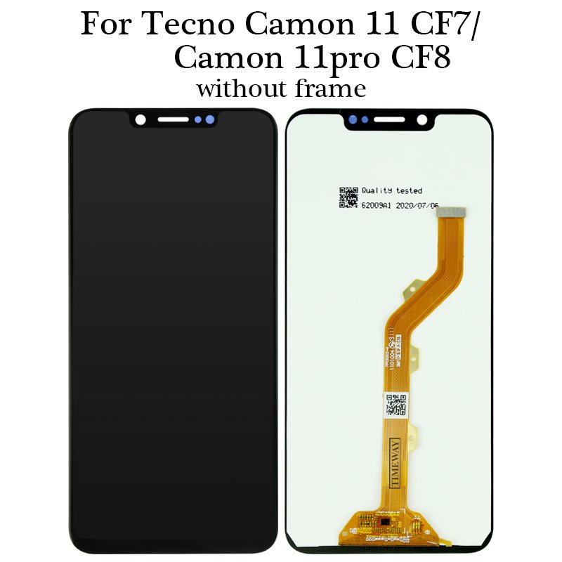 Mobile phone Lcds For Tecno Camon 11 CF7 LCD Display Touch Screen Digitizer Assembly For Tecno Camon 11 pro CF8 Replacement
