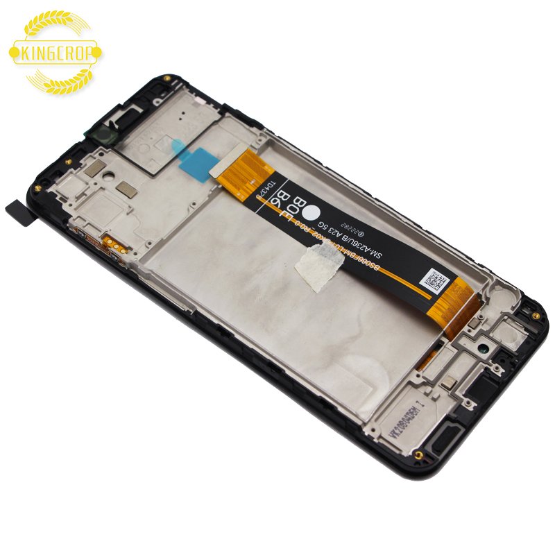 Super Amoled For Samsung Galaxy A23 5G Mobile Phone LCD,For Galaxy A23 5G A236 Screen,For Samsung A23 5G Display With Frame Part