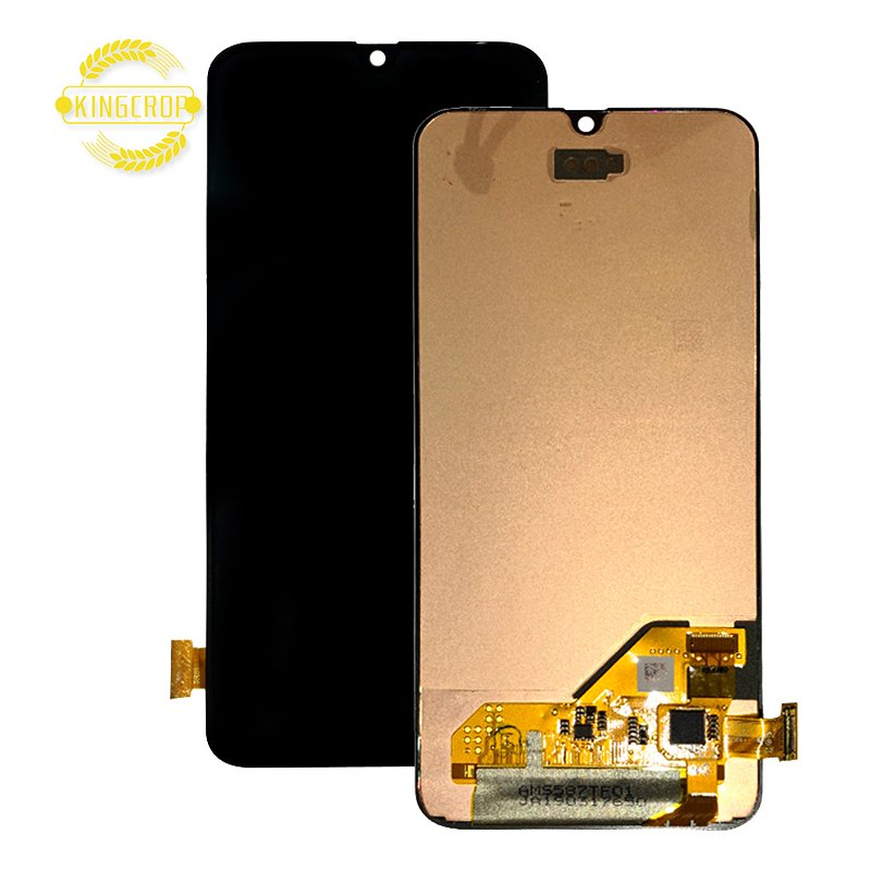 Super Amoled For Samsung Galaxy A40 A405 Mobile Phone LCD, For Galaxy A40 Touch Screen, For Samsung A40 Display Parts With Frame
