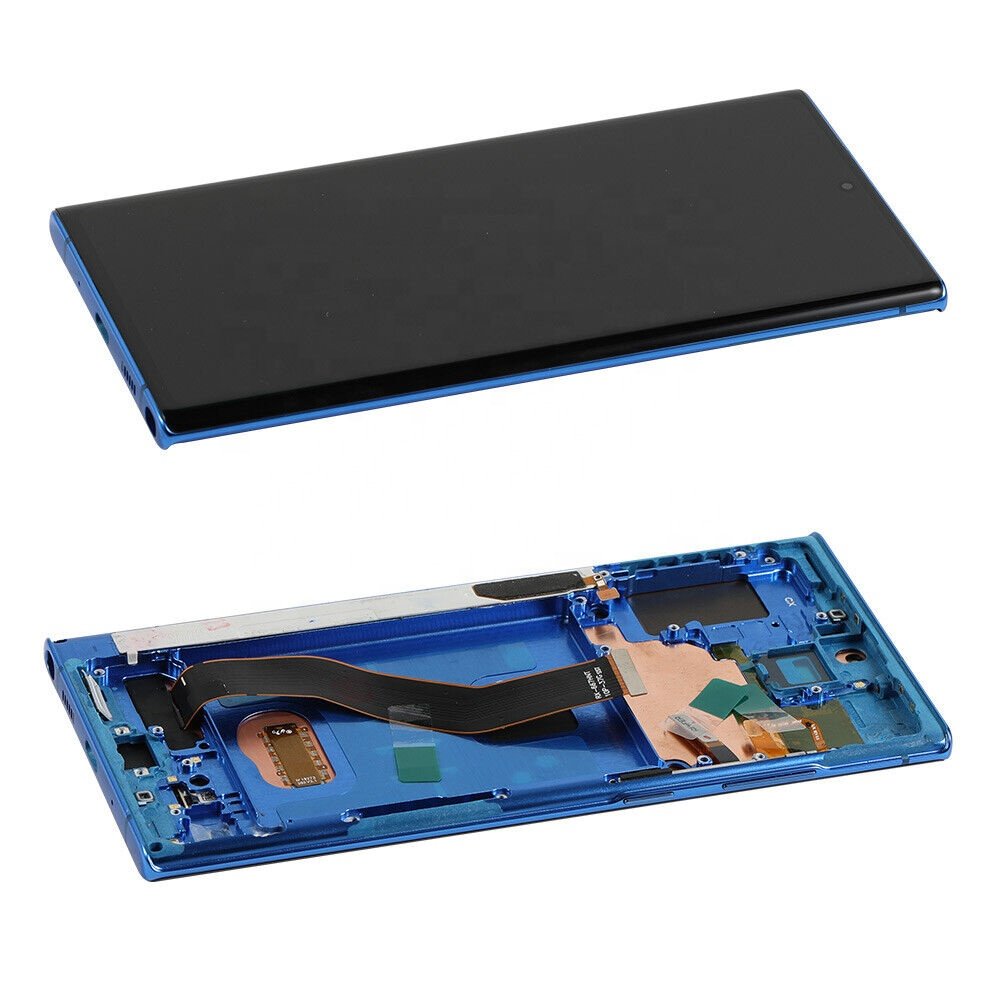 For Samsung Galaxy NOTE 10 Plus N975 Screen Replacement OLED Display with Frame Assembly Mobile Phone LCDs