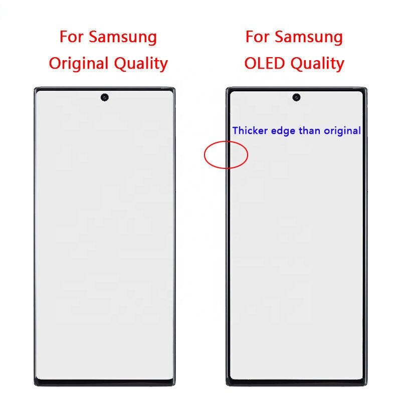 For Samsung Galaxy NOTE 10 Plus N975 Screen Replacement OLED Display with Frame Assembly Mobile Phone LCDs