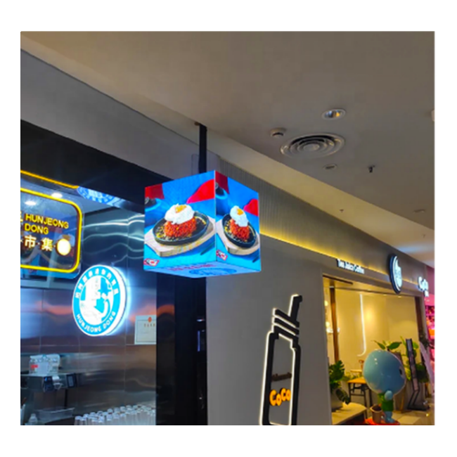 4sides /5sides Screen P2.5 P3 P3.91 P4 Cube Led Screen Magic Cube Display Stage Plaza Video Screen