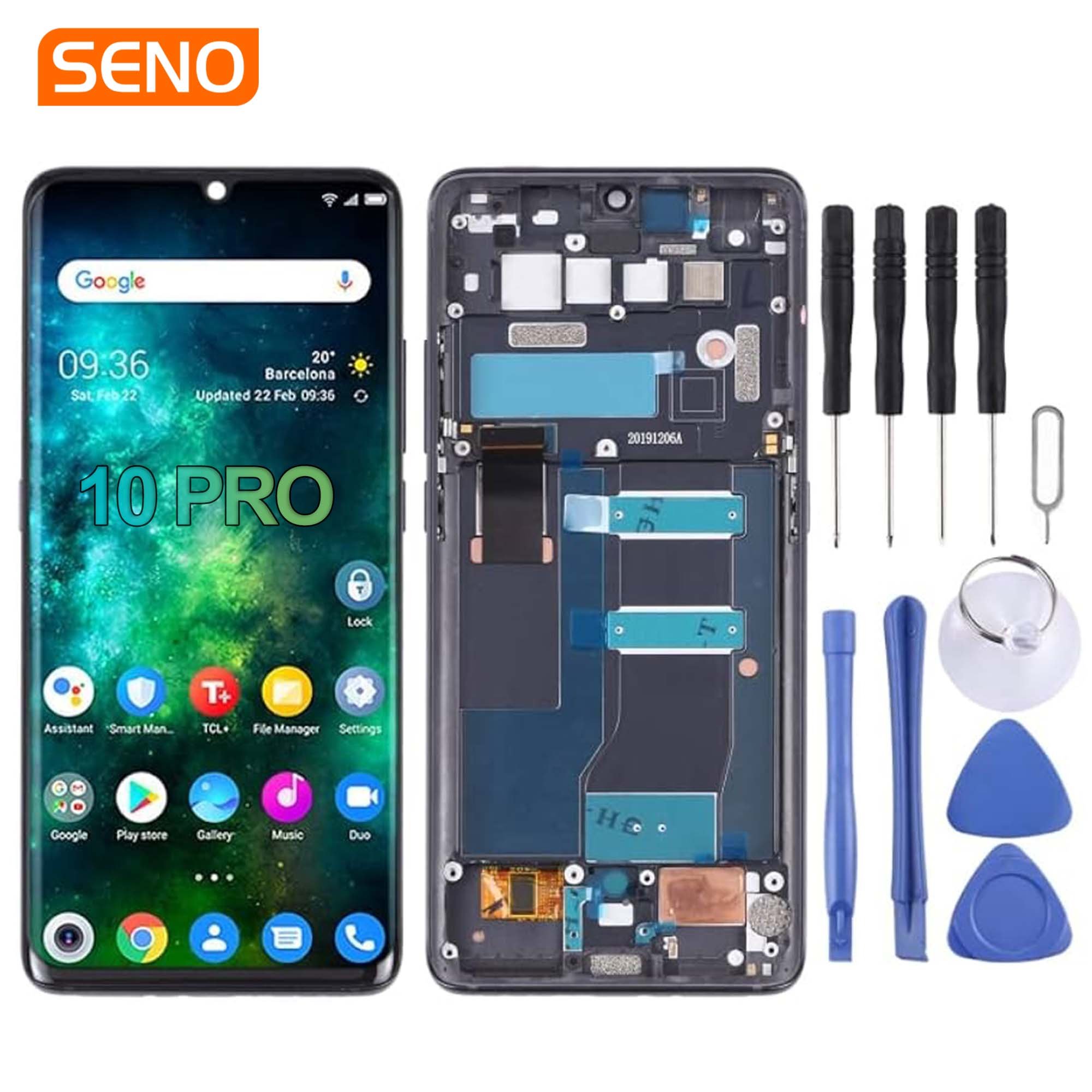 Factory Wholesale Mobile LCD Screen For TCL 10 5G UW 10 PLUS 10 PRO Touch Screen For TCL LCD Display Touch Screen Digitizer