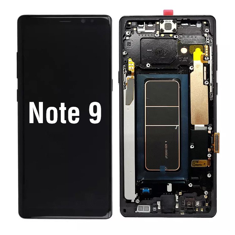 LCD for Samsung Galaxy Note 20 Ultra 5G Full Size Display Touch Screen with Frame Mobile Phone Assembly Replacement