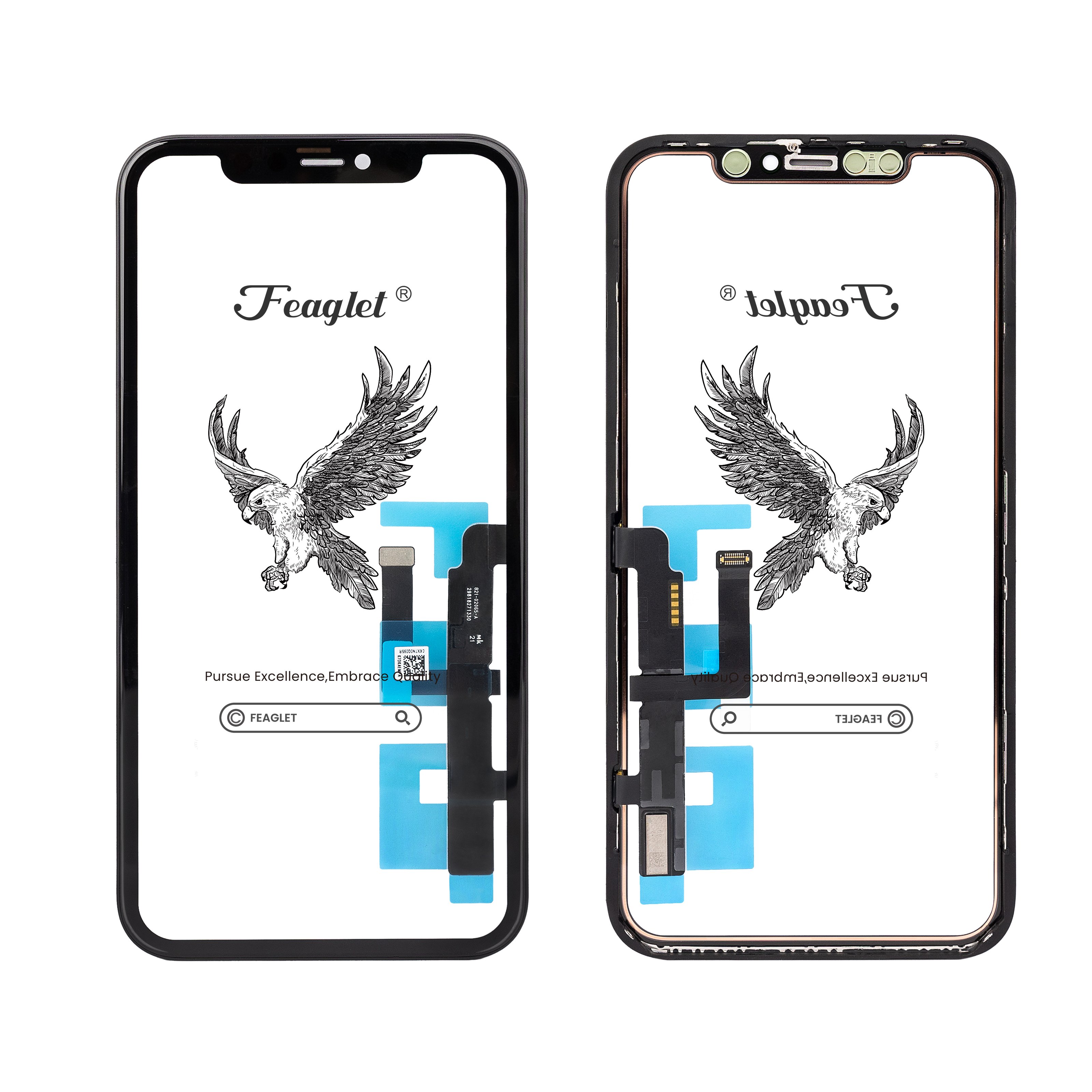 Wholesales mobile phone lcds touch screen original touch panel screen high sensitive touch panel for iphone x xs xsmax xr 11 12
