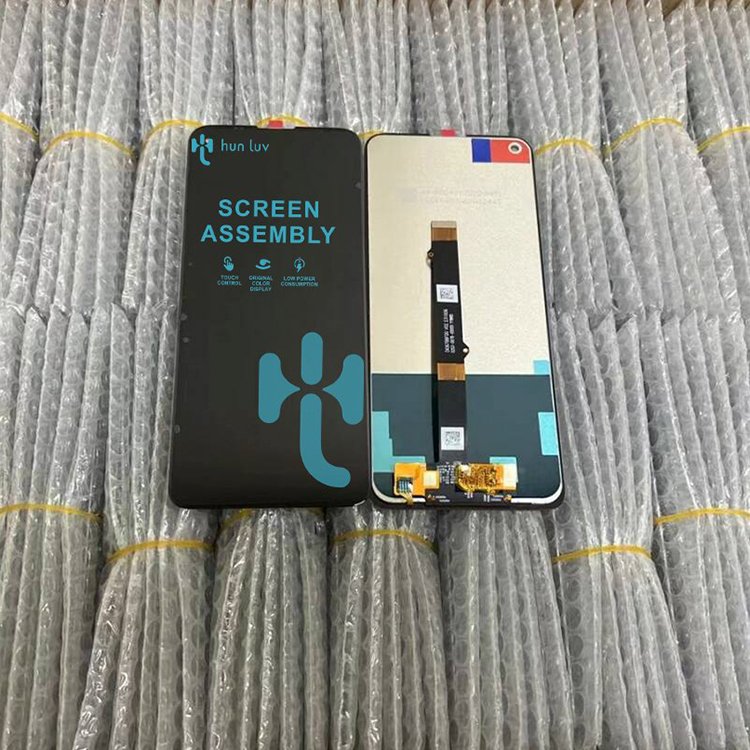 Hunluv OLED Mobile Phone LCDs Replacement Frame Display Screen for Samsung A51 A52 A70 A71 A72 A12 A21S A22 A32 Models