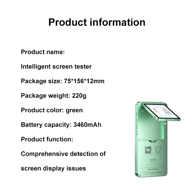 OCAmaster DL400Pro Screen Tester Mobile Phone LCD Screen Tester Original Color Meter
