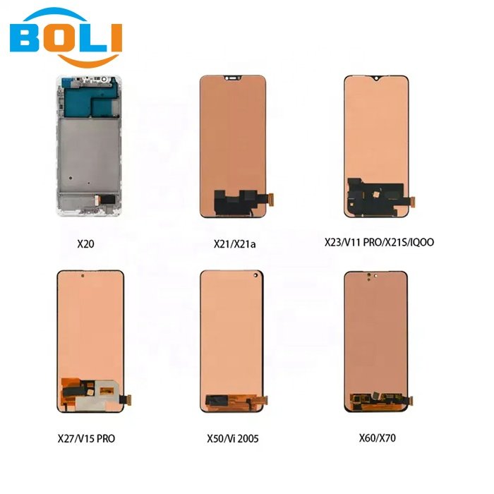 Original Mobile Phone LCDs For VIVO X60 X70 AMOLED LCD Screen For VIVO X60 Display Lcd Touch Screen Digitizer Full Assembly