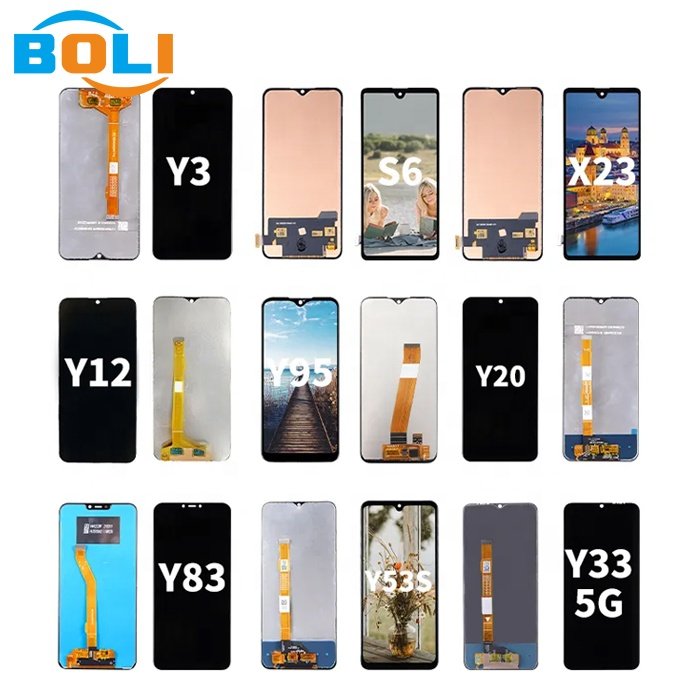 Original Mobile Phone LCDs For VIVO X60 X70 AMOLED LCD Screen For VIVO X60 Display Lcd Touch Screen Digitizer Full Assembly