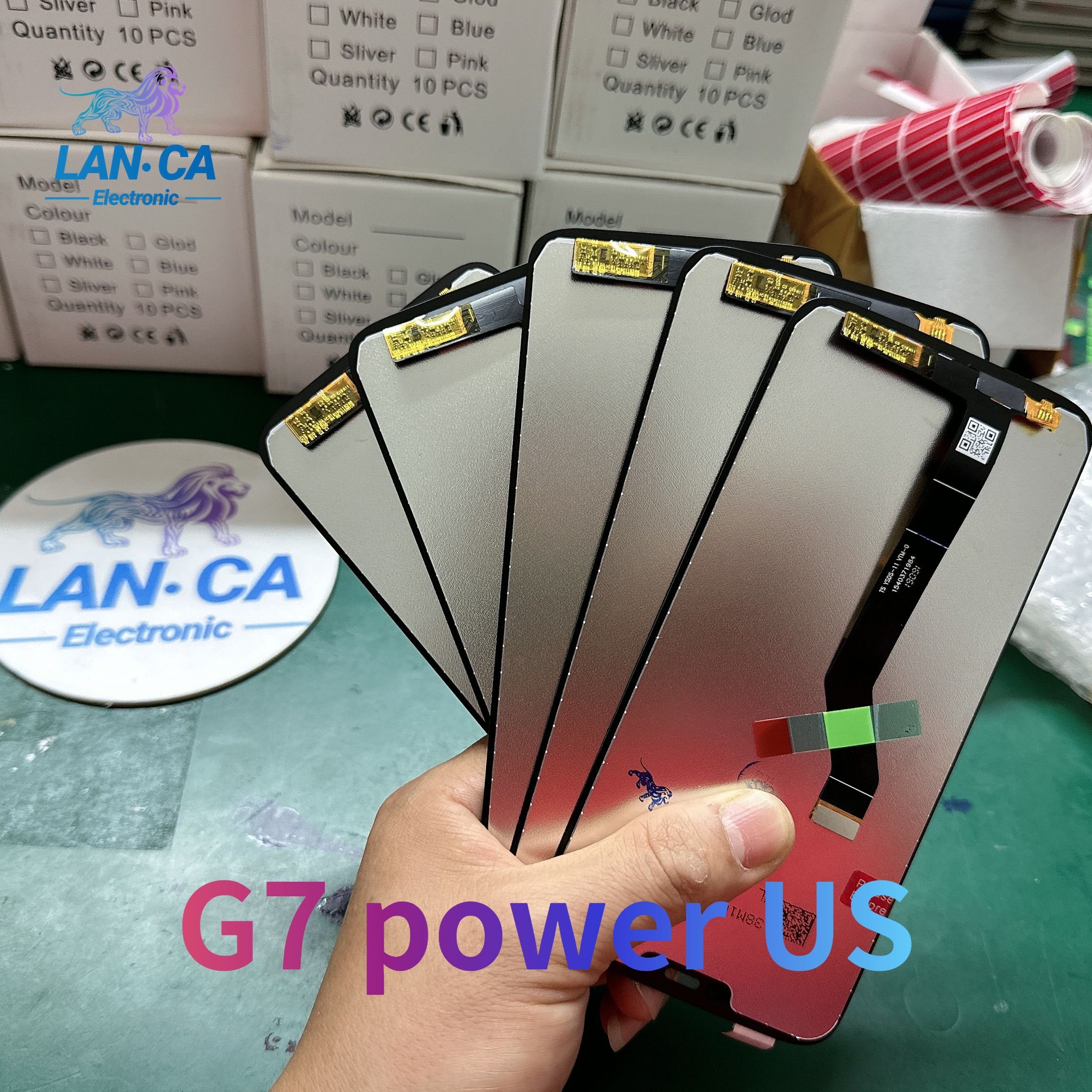 Ecran Screen Display Parts Lcd Mobile Touch For Moto G7 Power Replacements Phone Ecrans LCDs Screens