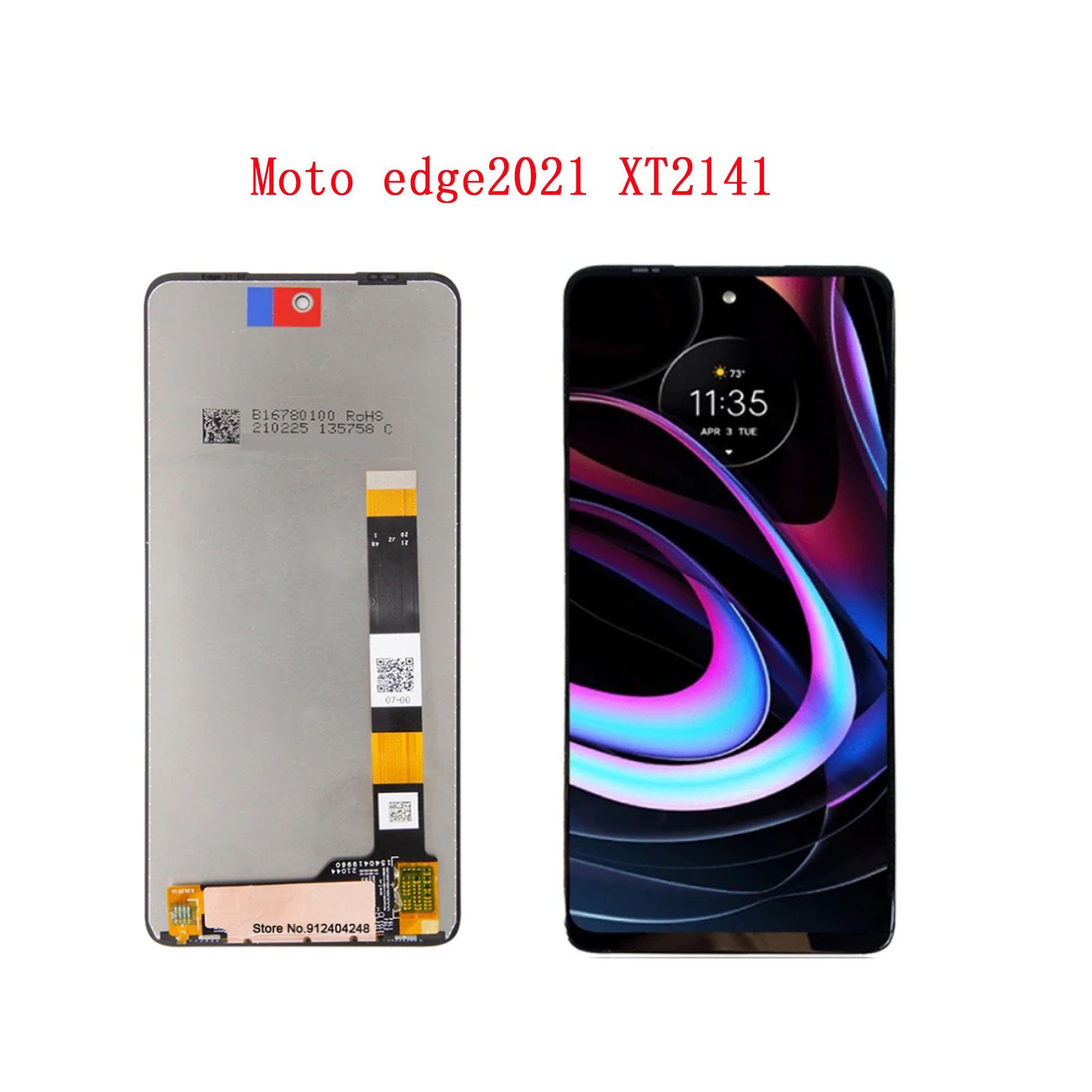 For moto mobile phone Original Lcds 6.8inch 128/256g Unlocked Mobiles EDGE2021 Wholesale for Motorola