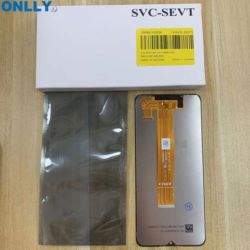 svc pack lcd mobile phone lcds For Samsung Galaxy A12 Screen replacement for Samsung A12 display service pack lcd