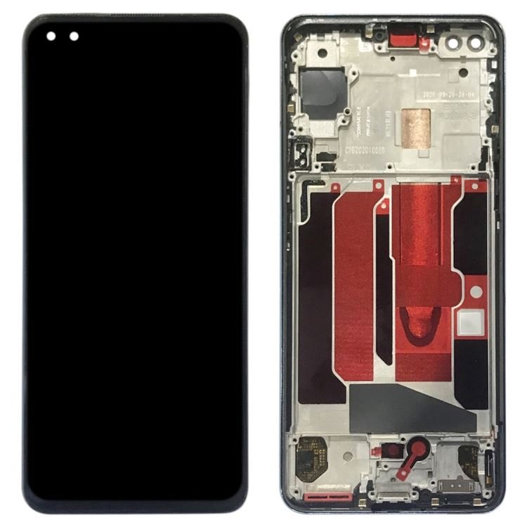For OnePlus Nord / 8 Nord 5G / Z AC2001, AC2003 Digitizer Full Assembly with Frame Original LCD Screen (Blue)