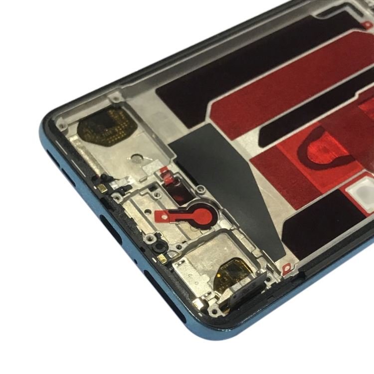 For OnePlus Nord / 8 Nord 5G / Z AC2001, AC2003 Digitizer Full Assembly with Frame Original LCD Screen (Blue)