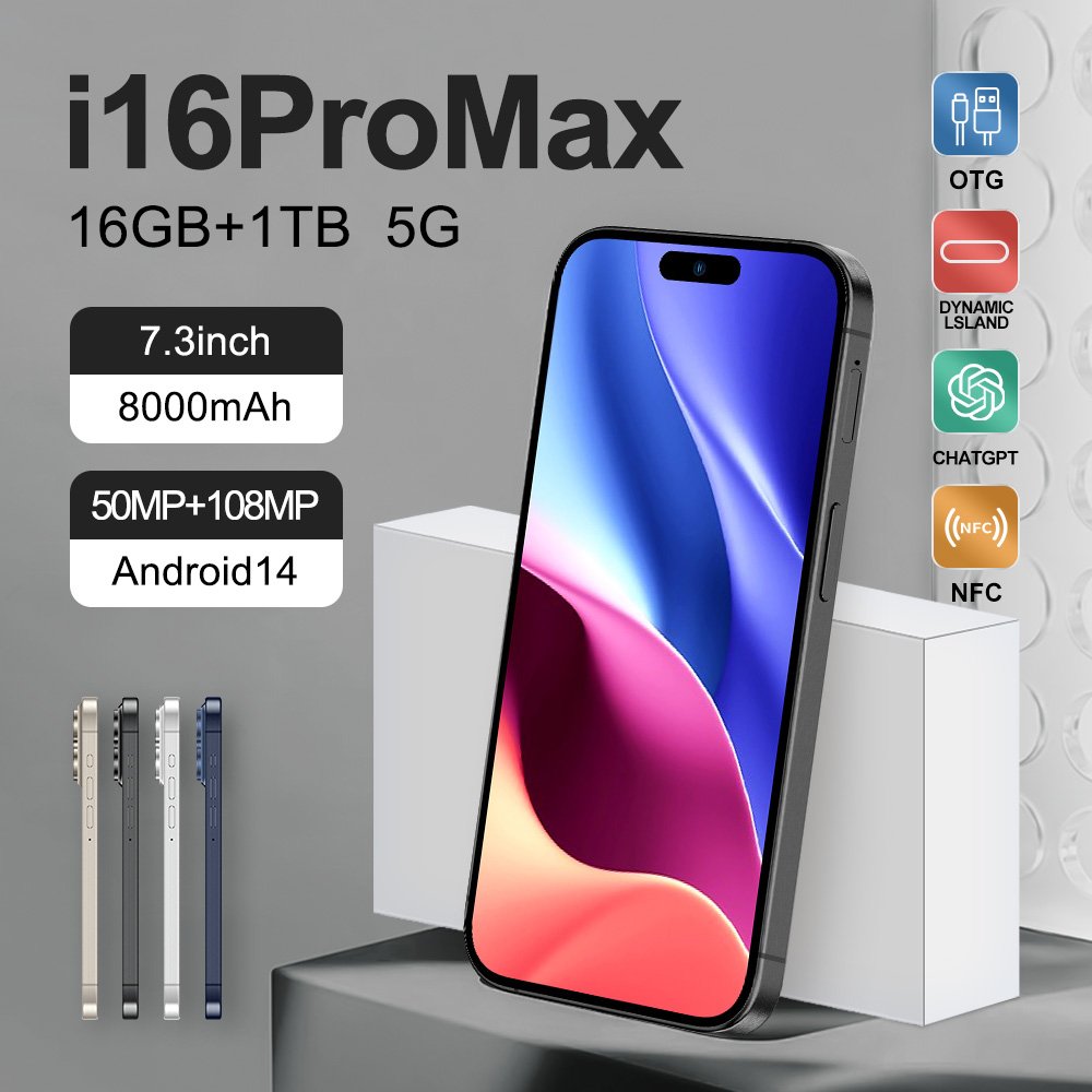 Slimoro Seco Hand Mini i For Mobile Phone 16 Pro Max Promaxe 15 14 5G Smartphone Telefono Smart Phone Cellphone Store Fre Offer