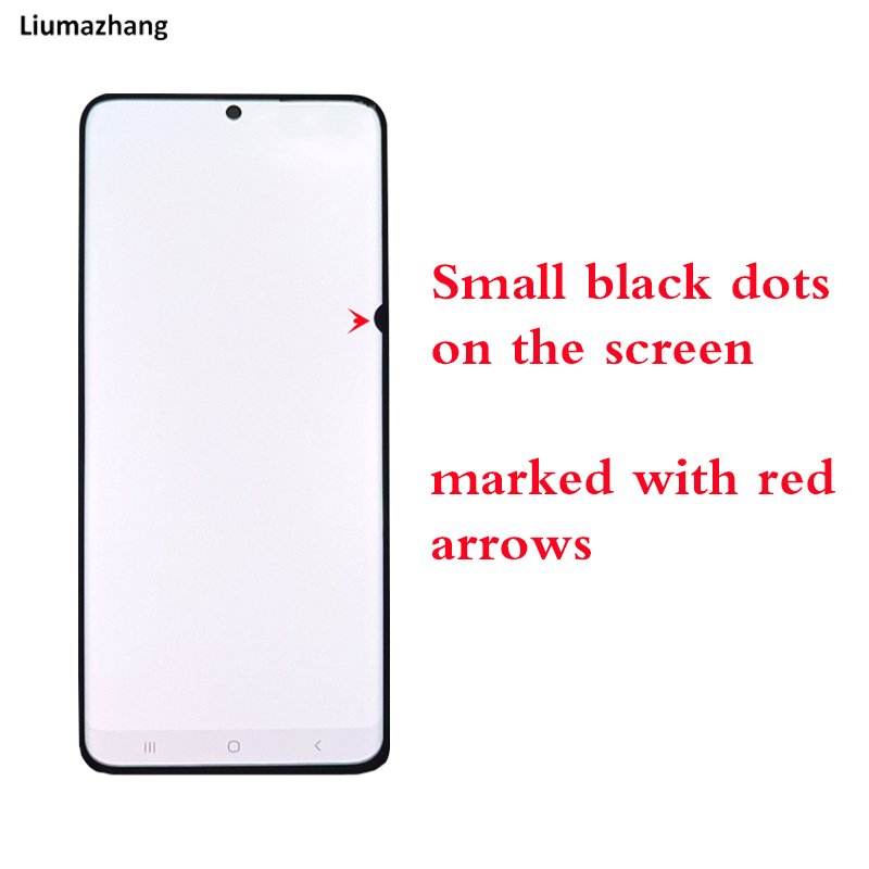 Original Mobile Phone LCDS For Samsung Galaxy S20 S20 Plus S20 Ultra Display Touch Screen Assembly With Dots