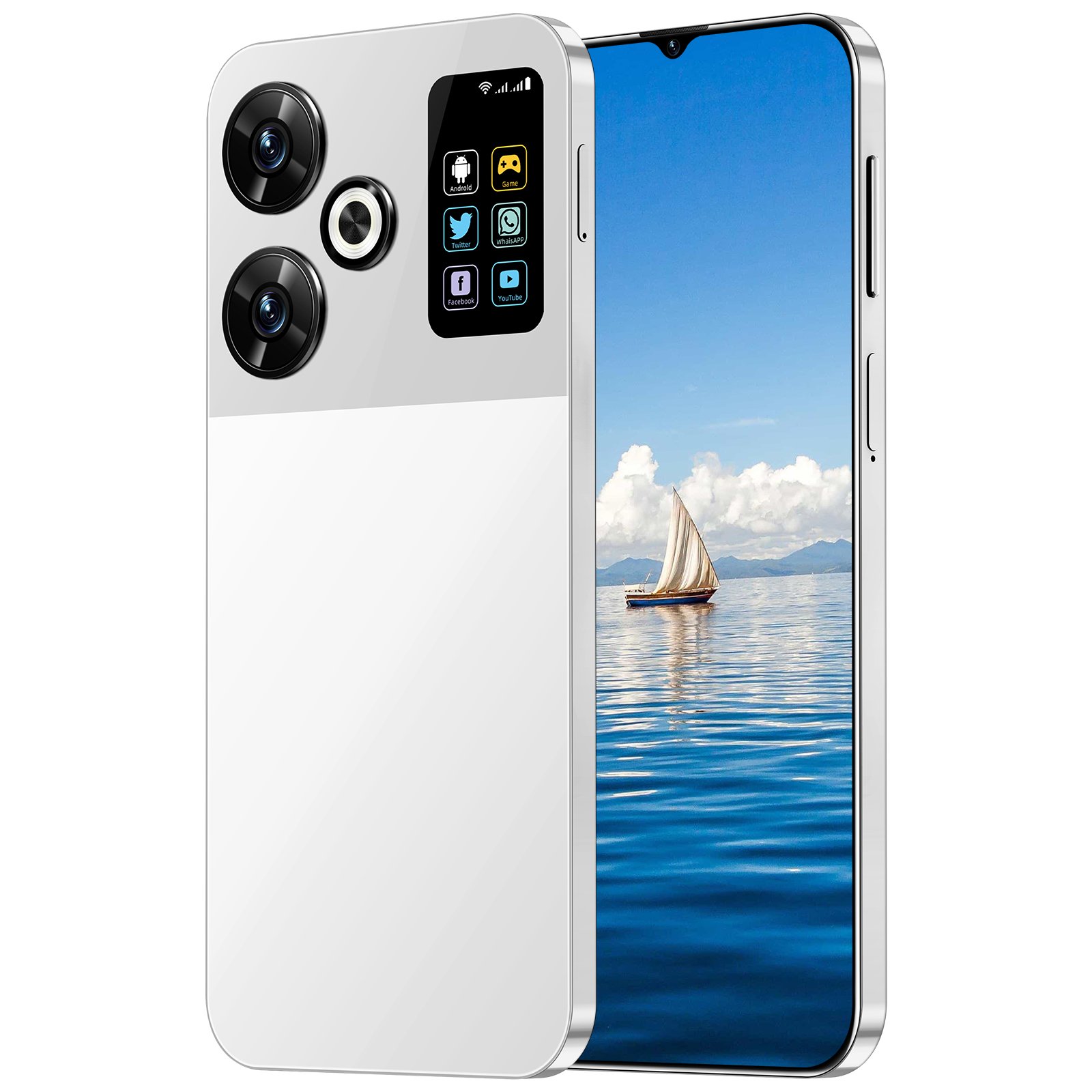 Global 5G M6 Pro SMART MOBILE CELL PHONE cheap 7.3 Inch HD Screen M6 Pro Smart Phones Android 13 50MP+108MP Camera Mobile Phones