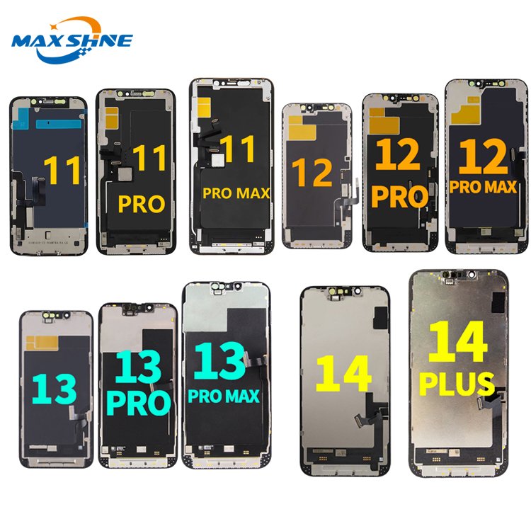 LCD Display For iPhone 11 12 11 Pro 12 Pro Max Touch Screen Mobile Phone LCDs Display For iPhone 13 13 Pro 14 Plus Spare Parts
