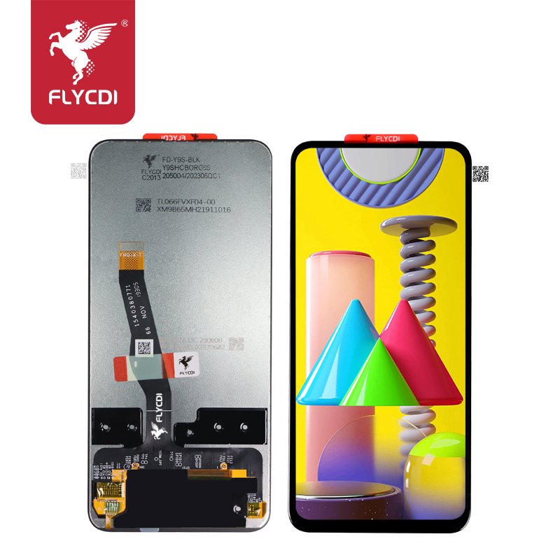 FLYCDI higher quality phone LCD For huawei 9X phone lcd replacement screen For huawei Y9S display touch screen COF ORG