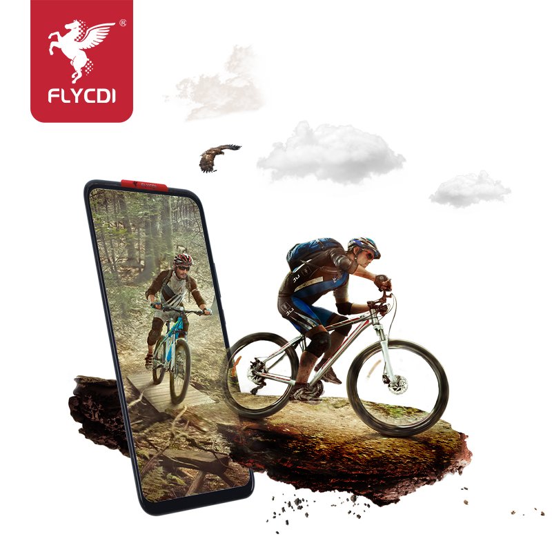 FLYCDI higher quality phone LCD For huawei 9X phone lcd replacement screen For huawei Y9S display touch screen COF ORG