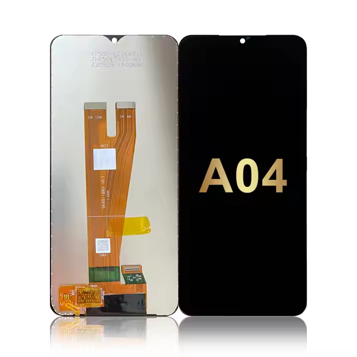 Mobile phone lcds for samsung galaxy A04 display original Mobile phone lcd screen for samsung a04 screen
