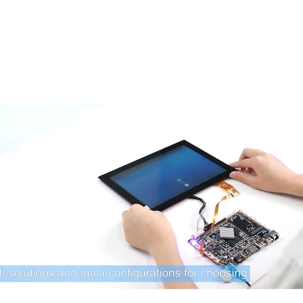 Android lcd Signage Screen Poe Touch Panel Player High Luminance 10.1inch Lcd LVDS MIPI Screen lcd Display Module Skd Parts