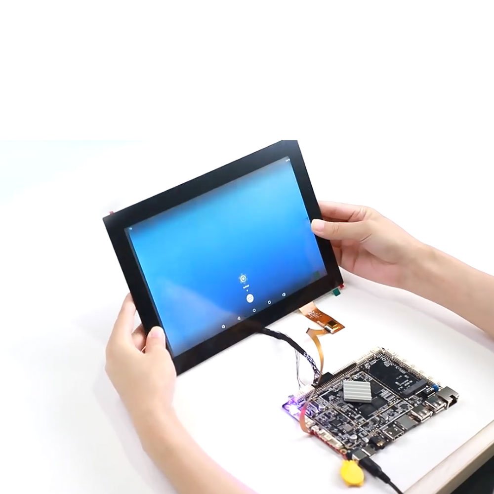 Android lcd Signage Screen Poe Touch Panel Player High Luminance 10.1inch Lcd LVDS MIPI Screen lcd Display Module Skd Parts