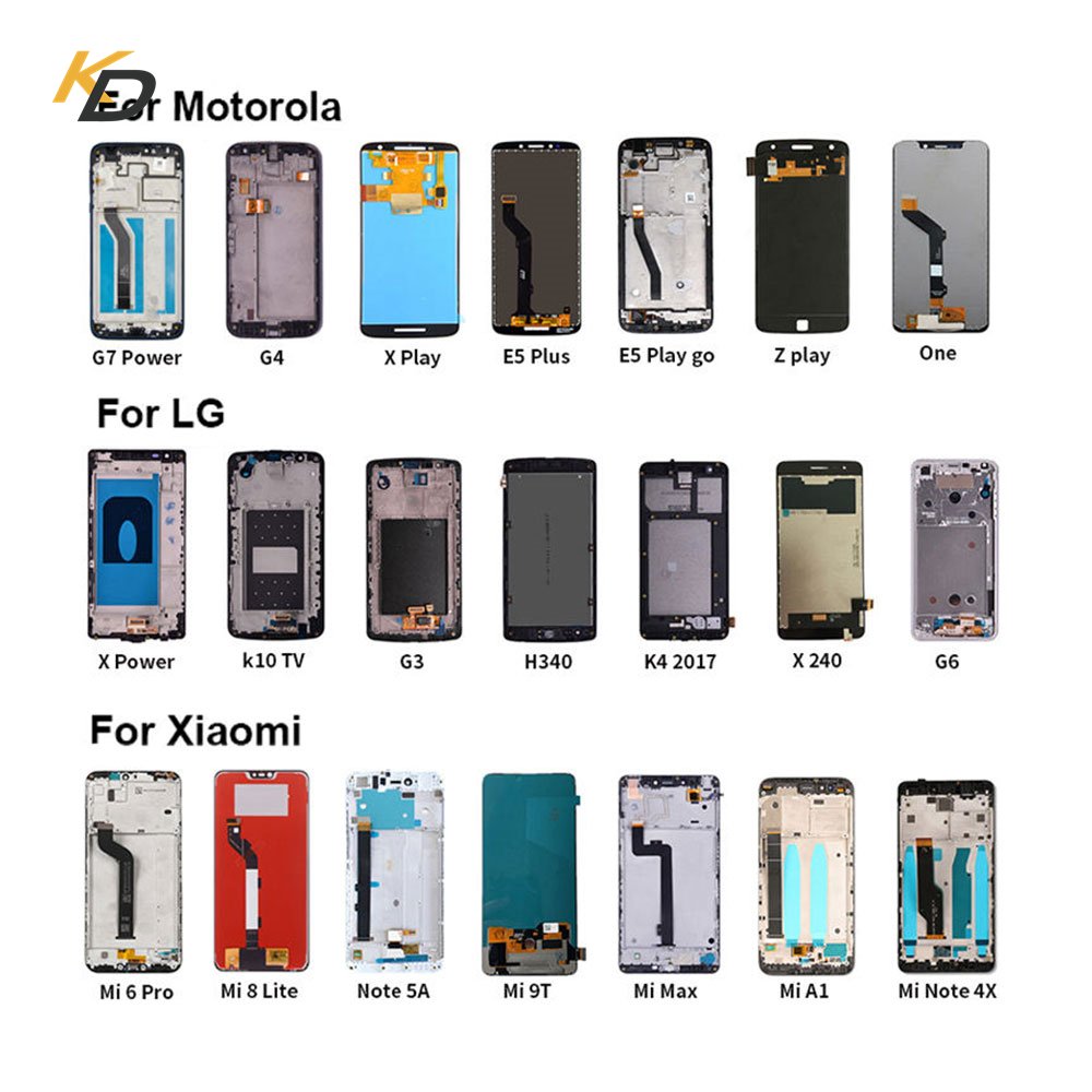Mobile Phone Lcds Touch Screen Replacement For Iphone Samsung Huawei Oppo Vivo Infinix Tecno Lcd Touch Screen