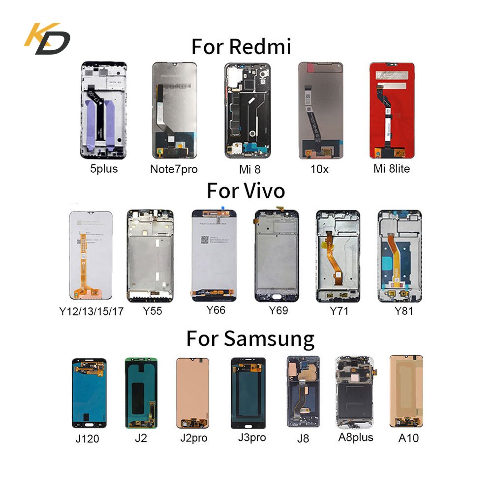 Mobile Phone Lcds Touch Screen Replacement For Iphone Samsung Huawei Oppo Vivo Infinix Tecno Lcd Touch Screen