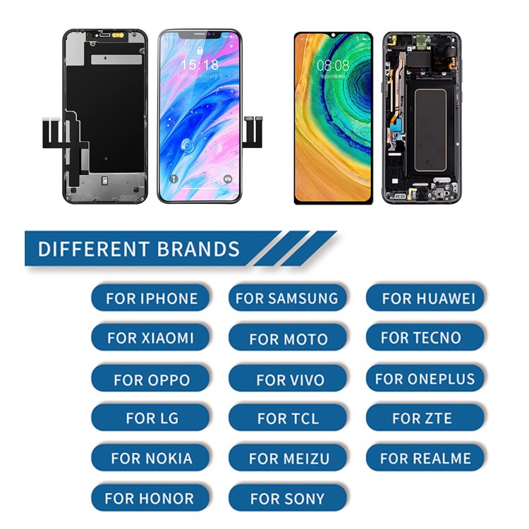 Buy one get one free mobile phone LCD touch screen for lenovo p70 S5 a5 K15 Plus G500 M10 K5 K12 Plus replacement screen glass
