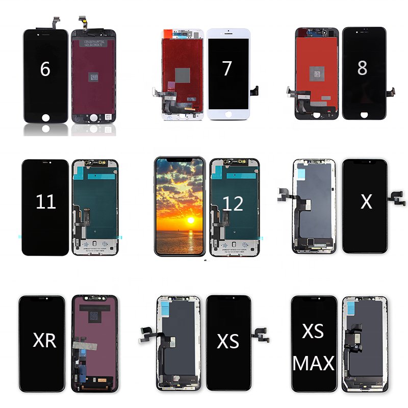 Wholesale Original For iPhone Lcd Display with Led Display For iPhone 11 pro max Mobile Phone LCDs
