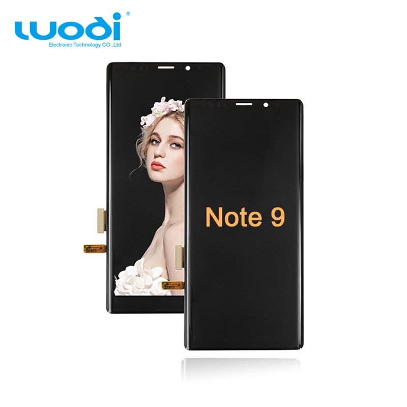 Advantage price display for samsung note 9 with frame big size oled touch screen mobile phone display phone farm