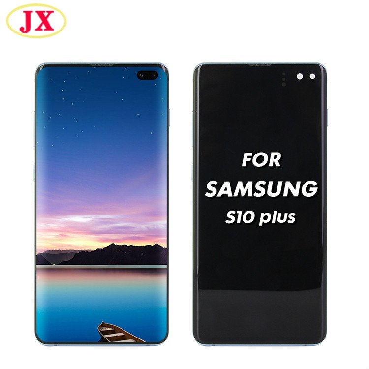 Mobile phone lcd screen for Samsung S10 plus display lcd phone screen for samsung galaxy s10 plus screen replacement