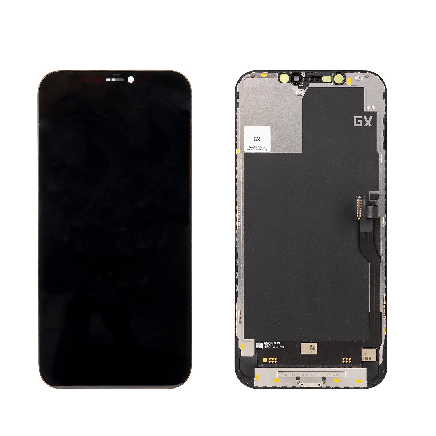 GX Brand Hard and Soft OLED LCD Screen 12 ProMax Mobile Phone OLED Display Replacement Screen For iPhone 12PROMAX
